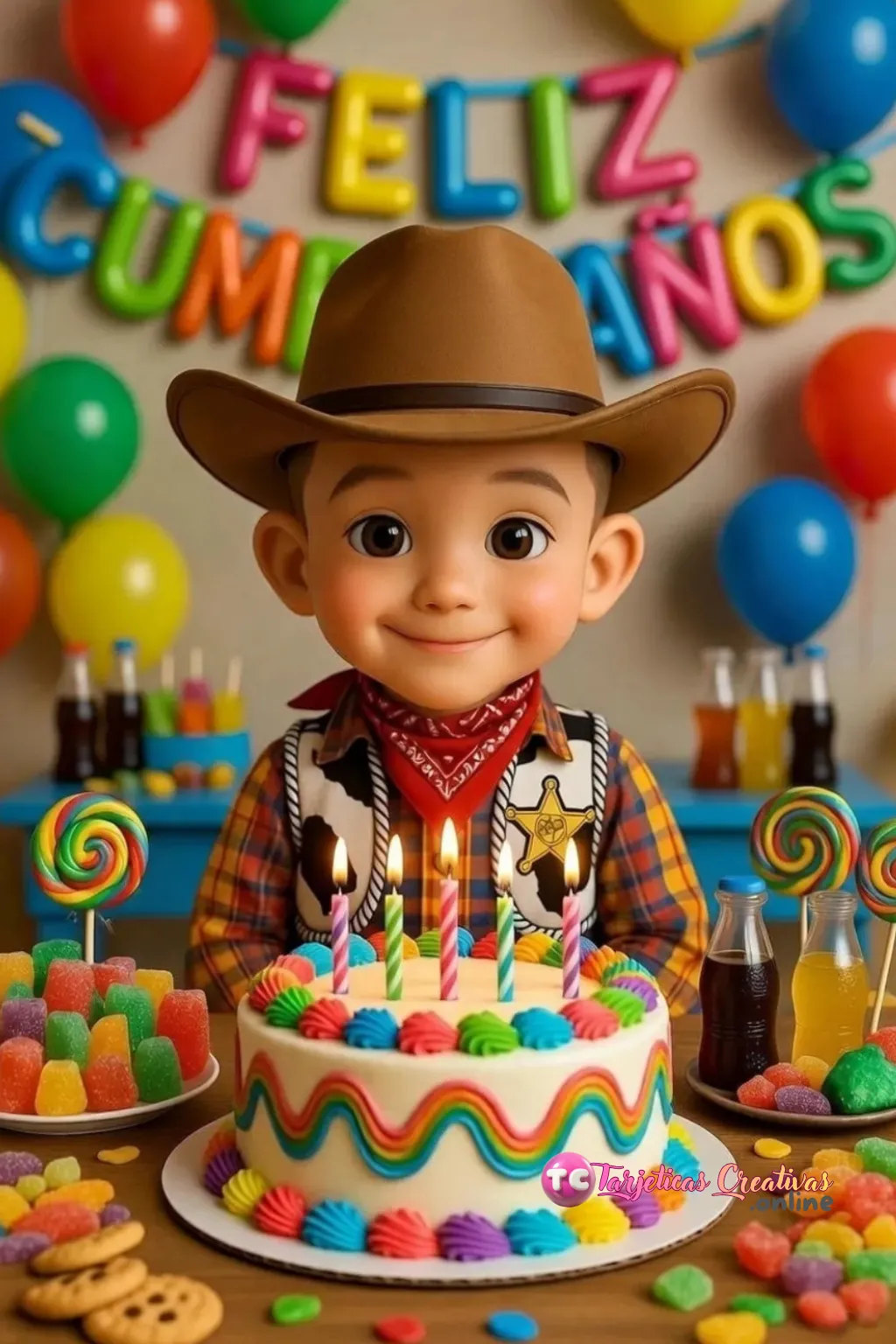 bebe varón de feliz cumpleaños