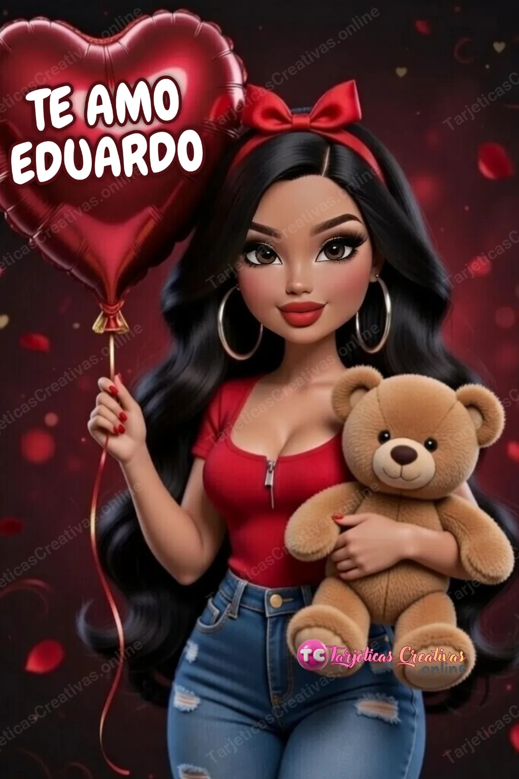 Tarjeta personalizada para Eduardo