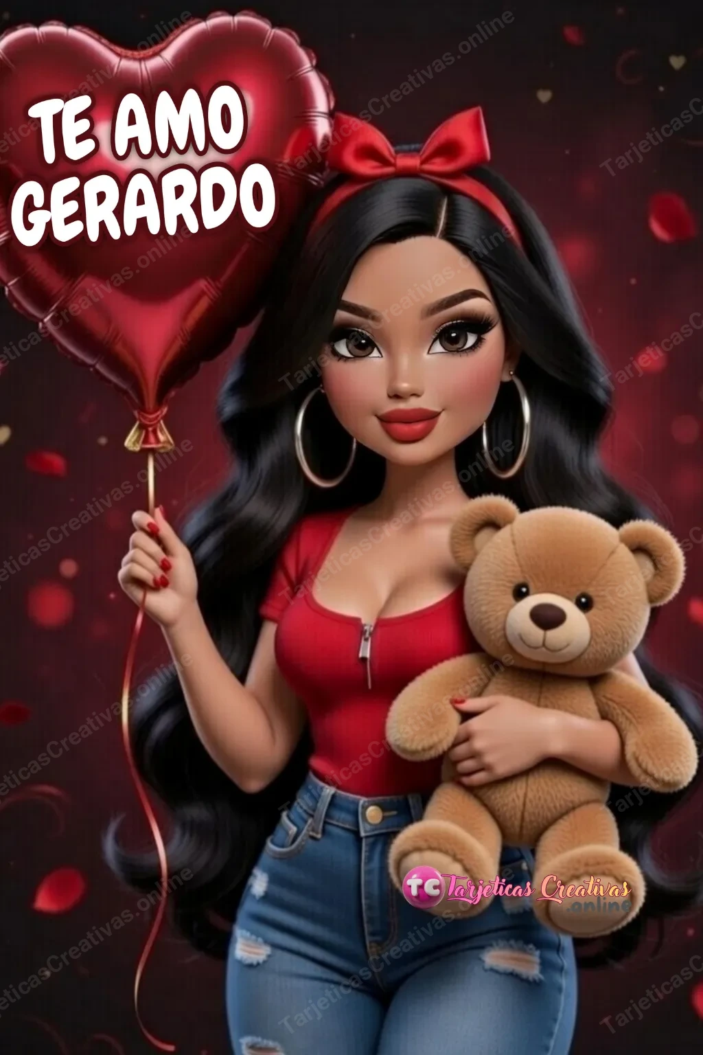 Tarjeta personalizada para Gerardo