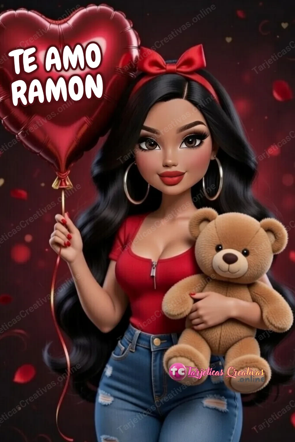 Tarjeta personalizada para Ramon