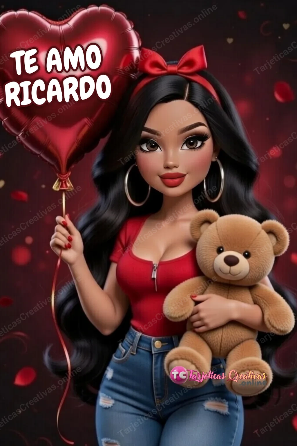 Tarjeta personalizada para Ricardo