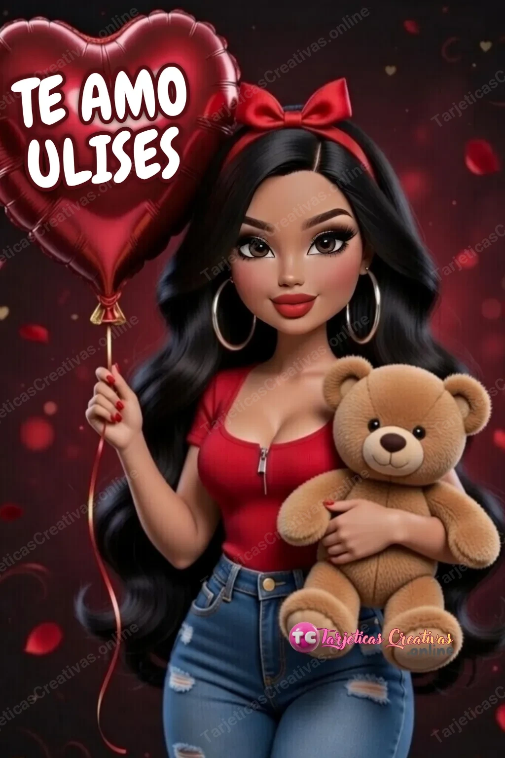 Tarjeta personalizada para Ulises