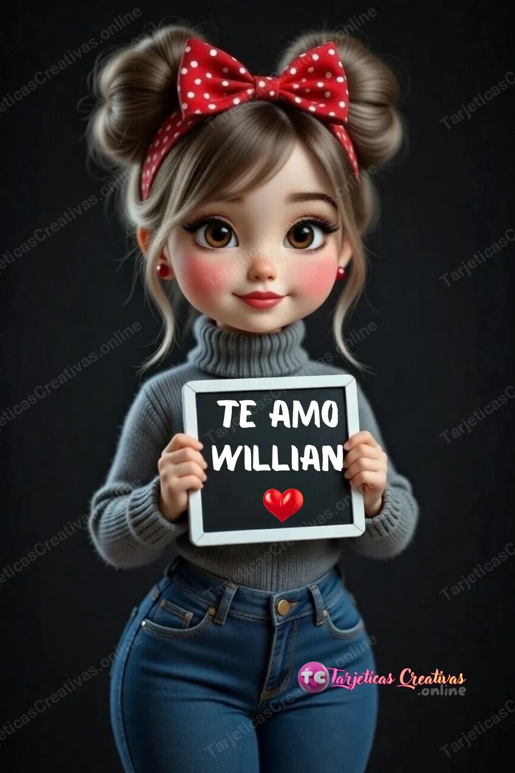 Tarjeta personalizada para Willian