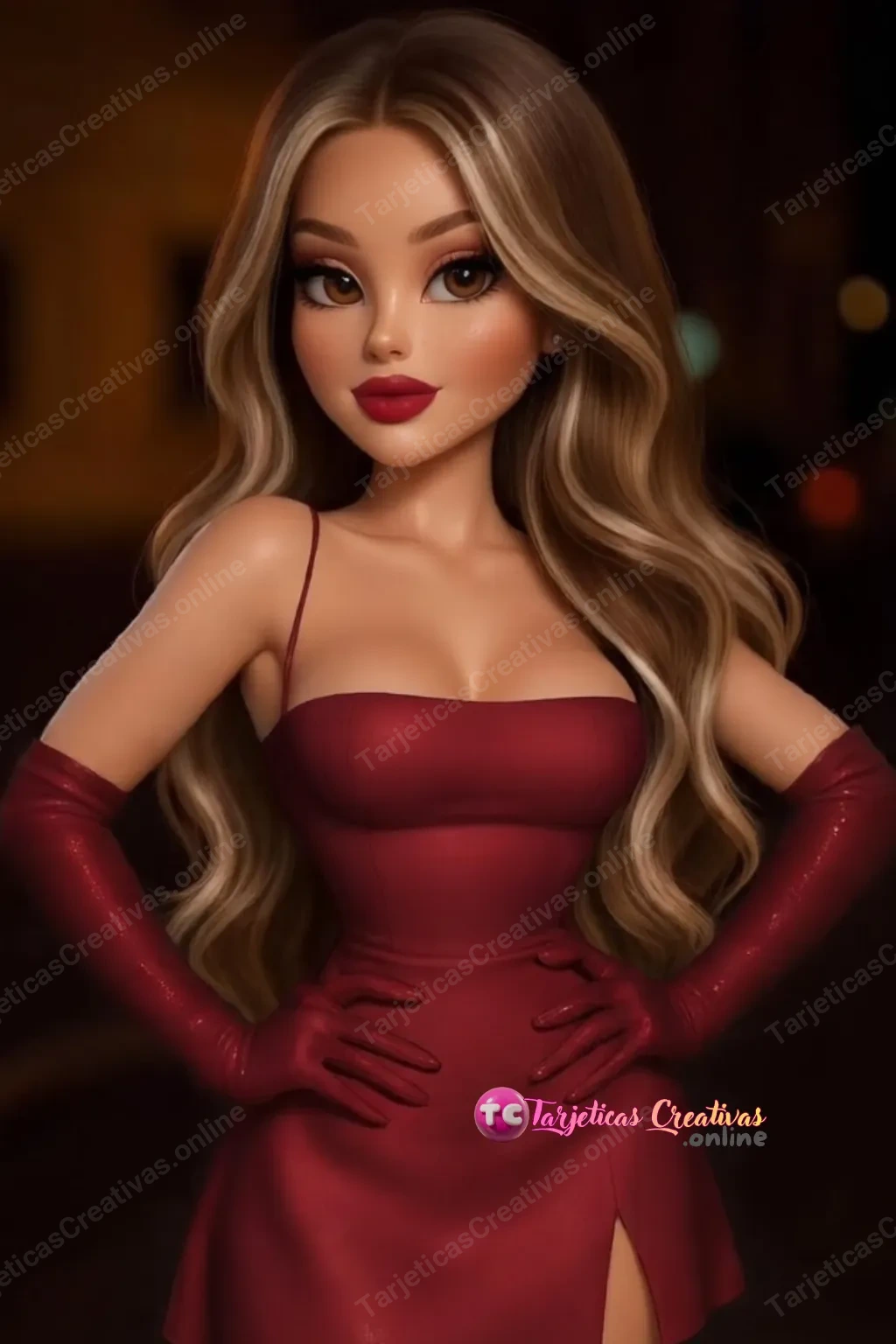 Tarjeta personalizada para Cover